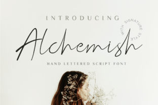 Alchemish Script: A Modern Handwritten Font with Authentic Charm