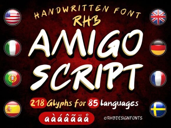 Amigo Script: The Handwritten Font with a Digital Soul