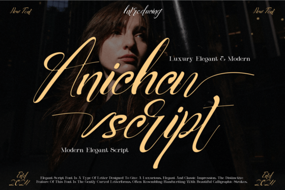 Anicha Script: Where Modern Elegance Meets Firm Character