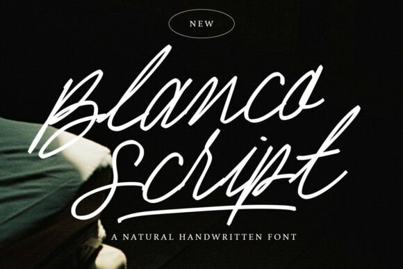 Blanco Script: The Handwritten Font with a Modern Edge