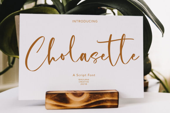 Cholasette Script: The Versatile Typeface for Modern Projects