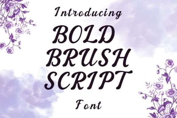 Command Attention: The Power of Bold Brush Script