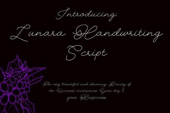Discover Lunara Handwriting Script 6.0: A Breath of Fresh Air