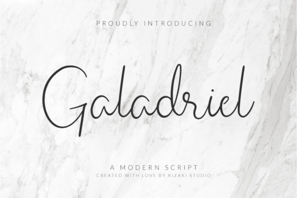 Galadriel Script: Mastering the Art of Delicate Typography