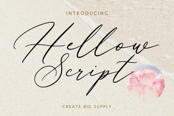 Hellow Script: Crafting Elegance for Modern Branding