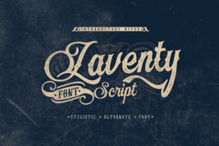 Laventy Script: Crafting a Vintage Blackletter Vibe