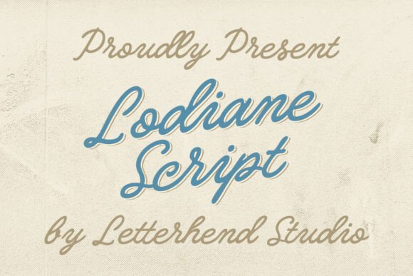 Lodiane Script: A Vintage Font for Modern Brands