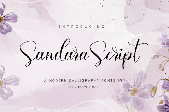Sandara Script: A Modern Calligraphy Font for Elegant Projects
