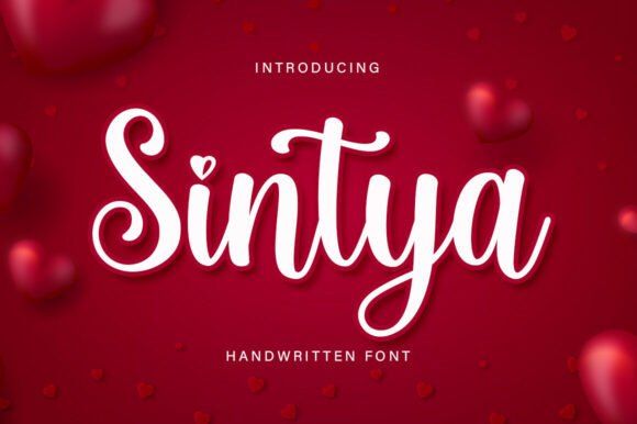 Sintya Script: The Bold, Handcrafted Typeface for Modern Brands